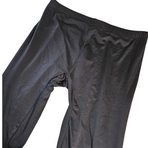 Watson's Micro Polyester Spandex Leggings Athletic Black Large